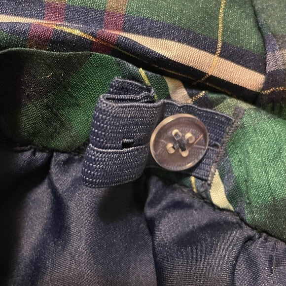 Gymboree Girl’s Plaid Skirt Family Celebrations Green Milky Way Size 3T - Picture 3 of 5